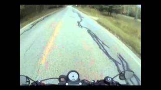 2011 Harley Davidson XR1200X Ride Review [upl. by Mora]