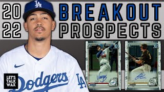 Breakout MLB Prospects in 2022  Future Top 100 Prospects  Baseball Cards  Fantasy Dynasty League [upl. by Pearse]