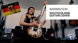 Rammstein  Deutschland Guitar Cover 4K  MULTICAMERA [upl. by Frohman867]