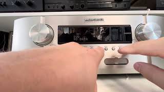 How to Factory Reset the Marantz SR5003 AV Receiver [upl. by Idoux224]