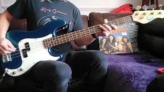 Saltcoats man plays quotBad Newsquot by Bad News Bass cover badnews heavymetal basscover [upl. by Boyd570]