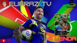 Ao vivo  Domingão dia de eventos e pacotes Bora na resenha efootball25 em busca da 1ºdivisão [upl. by Rudwik]