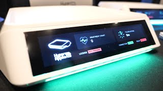 HyperAiBox Decentralized AI by HyperAppliance with Planet Computers at ces2024 [upl. by Idnek308]