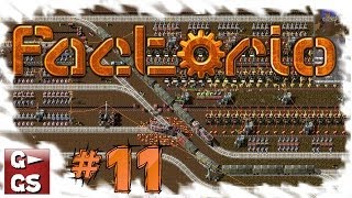 Factorio 11 Endlich Stahl produzieren Der Industrie und Fabrik Simulator und Manager [upl. by Kralc]