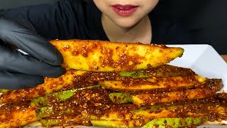 ASMR Spicy Natural Mango Salad Mukbang Mango  EXTREME CRUNCH [upl. by Warde]