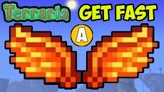 Terraria 1449 how to get Solar Wings EASY  Terraria how to get Wings EASY [upl. by Romeu730]