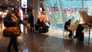 Passengers shocked at amazing Piano at the Airport [upl. by Aziram666]