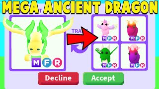 Trading MEGA ANCIENT DRAGON in Adopt Me [upl. by Jaine]