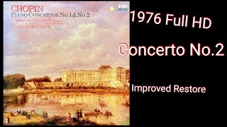 Chopin Piano Concerto No2 Garrick OhlssonPianoJerzy MaksymiukConductor1976 HD Classical Vinyl [upl. by Ahsiekar187]