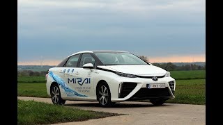 2017 Toyota Mirai Hydrogen Fuel Cell Vehicle Review  The Euro Car Show [upl. by Irod]