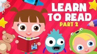 ABC Phonics  Reading for kids Part 2  LOTTY LEARNS [upl. by Odinevneib]