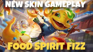 S13 NEW SKIN FIZZ GAMEPLAY  FOOD SPIRIT FIZZ [upl. by Ettennyl]