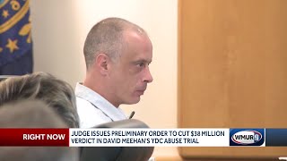 Judge issues preliminary order to cut 38 million verdict in David Meehans YDC abuse trial [upl. by Jolee]