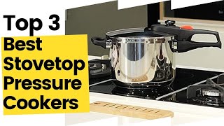 3 Best Stovetop Pressure Cookers in 2023 [upl. by Anelah]