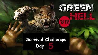 Green Hell VR Survival Challenge Day 5 [upl. by Trebbor]