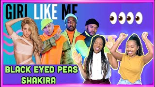 Black Eyed Peas Shakira  GIRL LIKE ME Official Music Video REACTION [upl. by Concettina]