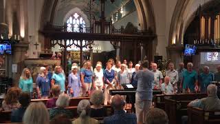 Linden Lea  Earthly Voices Choir of Cobham Surrey  2023 Summer Concert at St Andrews Church Cobham [upl. by Enram213]