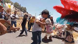 Danza de Concheros bajada del Divino Rostro y el Santo Madero Huixquilucan 2024 [upl. by Joye]