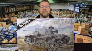 MBK packt aus Spezial  116 Panzer III AusfJ 3 in 1 Das Werk 16002 [upl. by Asillim]