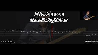 Eric Johnson  Camels Night Out  Tab Guitar [upl. by Tnert]