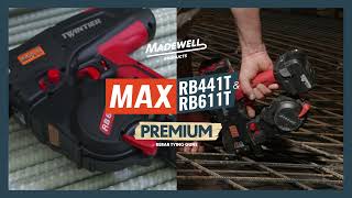 MAX TwinTier Rebar Tying Tools  the easiest fastest way to get the job done [upl. by Marris]