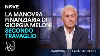 La Manovra Finanziaria di Giorgia Meloni secondo Travaglio  Accordi e Disaccordi [upl. by Bathilda]