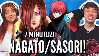 O 7 MINUTOZ MANDOU BEM DEMAIS NESSAS REAGIMOS A NAGATO E SASORI [upl. by Osugi]