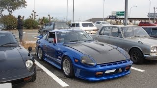 2012年 第3回淡路ニューイヤーミーティング12 旧車 130Z [upl. by Rojas]