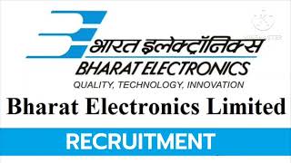 Bharat Electronics Limited BEL job [upl. by Tommie]