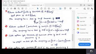 Electric Power Markets 11  Problem on derivative market [upl. by Lander]