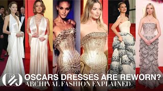 Who Wore it Better  Archival Fashion Explained  Oscars 2024 Style Analysis [upl. by Krein]