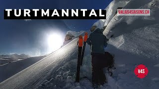 Skimo Bella Tola Turtmanntal  découverte en ski de randonnée et freeride  V4S  Valais  Suisse [upl. by Nari]