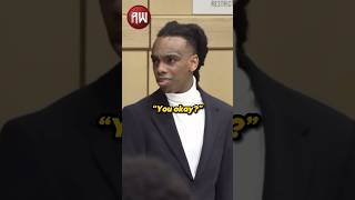 YNW Melly tries to calm down his mom during his trial 👀 [upl. by Ecinhoj922]