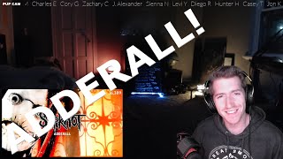 Chris REACTS to Slipknot  Adderall [upl. by Eesdnyl]