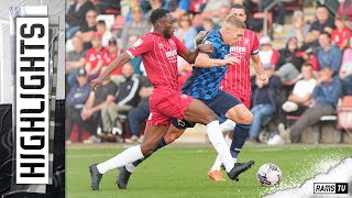 HIGHLIGHTS  Cheltenham Town Vs Derby County [upl. by Aciemaj47]