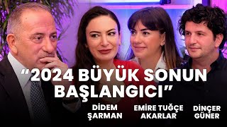 Yıldızlar 2024 yılı için ne söylüyor  Didem Şarman amp Tuğçe Akarlar amp Dinçer Güner amp Fatih Altaylı [upl. by Hiamerej]