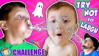 TRY NOT TO LAUGH CHALLENGE FUNnel Family does HAHA [upl. by Hahsi]