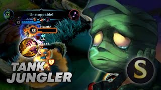 WILD RIFT  AMUMU JUNGLE BUILD TANK IS OP SEASON 12 [upl. by Deyes]