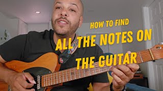 How to find ANY NOTE on the guitar [upl. by Laroy]