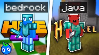 Hypixel Skywars PRO vs Hive Skywars PRO [upl. by Hniht]