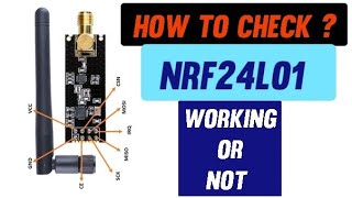 NRF24L01 Module को सही कैसे करें  NRF24L01 ठीक है या नहीं How To Fix NRF24L01 Arduino projects [upl. by Christy]