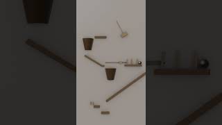 Rube Goldberg machine animation blender [upl. by Aylat912]