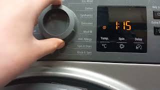 Hotpoint 7kg 1400rpm Graphite Washing Machine Review [upl. by Mcmillan83]