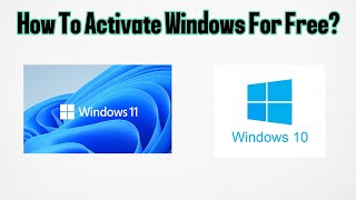 How to Activate Windows for Free 2024 [upl. by Esinwahs564]