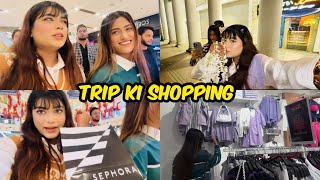 My First International Trip Shopping Vlog  Mahjabeen Ali Vlogs [upl. by Farny]