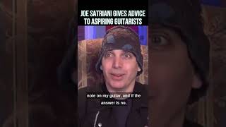 Joe Satriani Gives Advice to Aspiring Guitarists shorts [upl. by Ocirnor]