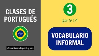 Clases de Portugués  Clase 3  Saludos Informales y Jergas [upl. by Geibel]