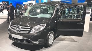 MercedesBenz Citan 111 CDI 2016 In detail review walkaround Interior Exterior [upl. by Enos685]