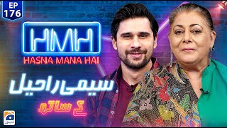 Hasna Mana Hai with Tabish Hashmi  Seemi Raheel  Pakistani Actress  Episode 176  Geo News [upl. by Attaynek]