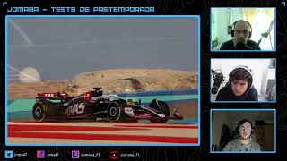 TESTS DE PRETEMPORADA 2024  F1 EN DIRECTO  Jomaba [upl. by Sarad950]